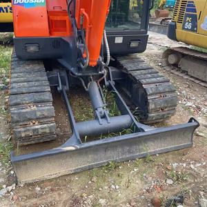 Mini-pelles Doosan d'occasion fiables DH60 DH55 DH80 à vendre, excavatrices compactes sur chenilles Komatsu, composants essentiels du moteur Yanmar, PLC - Product Image 4