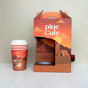 Scatola Personalizzata per Caffè <span class=keywords><strong>da</strong></span> <span class=keywords><strong>Asporto</strong></span> 1l 2l 3l 5l, Confezione per Vino, Dispenser Bag-in-Box, Scatola <span class=keywords><strong>da</strong></span> 96 once per Caffè <span class=keywords><strong>da</strong></span> <span class=keywords><strong>Asporto</strong></span> - Product Image 4
