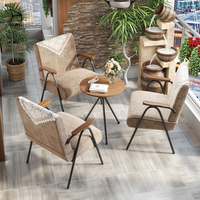 Table basse de luxe EaseNeat et chaises de salon ensemble de fauteuils meubles de maison commerciaux de qualité