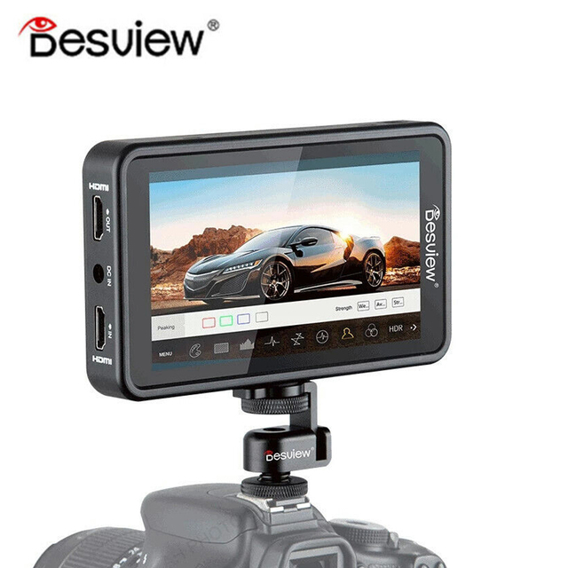Bestview R5II HDR 3D LUT 4K 5.5 Inch Full HD 1920x1080 IPS Display Small Touch Screen DSLR Camera Field Monitor for Camera