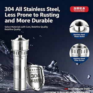 <span class=keywords><strong>Pompe</strong></span> submersible multi-étages OEM haute pression tout acier inoxydable 304 pour la distribution d'eau - Product Image 3