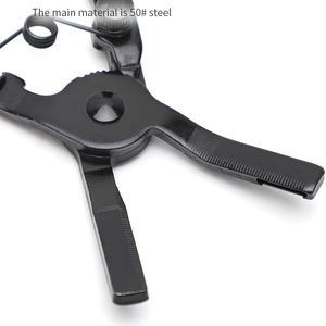 यूनिवर्सल स्प्रिंग बैंड क्लैंप पार्किंग रैचेट लॉकिंग तंत्र एर्गोनोमिक डिजाइन ऑटोमोबाइल के लिए उपयुक्त गैरेज के लिए उपयुक्त - Product Image 4