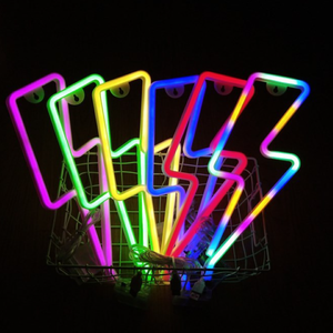 Lampe néon LED en forme de <span class=keywords><strong>parapluie</strong></span>, arc-en-ciel, nuage, étoile, pour décoration de fête, mariage, cadeau de Noël, jouet pour enfant, animal, alimenté par USB/batterie, IP44 - Product Image 5