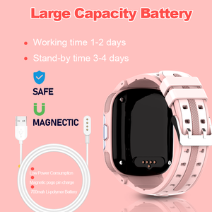 Çocuk 4G su geçirmez Video çağrı SOS çağrı mobil Smartwatch WIFI GPS izci çocuklar için akıllı saat kız erkek DF59 - Product Image 4
