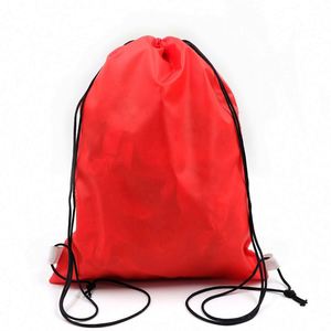 Promotional Draw String Sports <b>Backpack</b> Waterproof Polyester <b>Drawstring</b> Bag With Mesh - Product Image 2