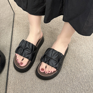 Nuevas Sandalias de Verano 2026 para Mujer, Estilo Hada, con Plataforma y Suela Gruesa, para Playa, con una Sola Tira, para la Orilla del Mar - Product Image 1