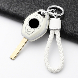 Mode nouvelle coque de clé de voiture en TPU housse de protection pour <span class=keywords><strong>BMW</strong></span> X3 X5 Z3 Z4 3 5 7 SERIES E38 E39 <span class=keywords><strong>E46</strong></span> E83 accessoires de <span class=keywords><strong>porte</strong></span>-clés sans clé - Product Image 5