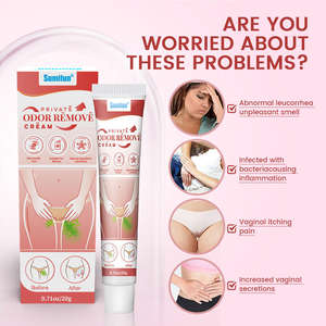 Krim gatal pribadi untuk wanita, penghilang bau infeksi jamur Anti gatal - Product Image 2