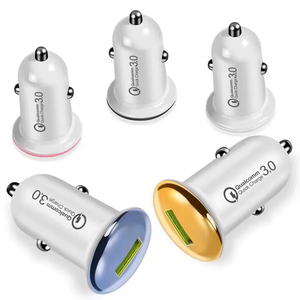 Caricabatterie elettrico per auto QC3.0 con funzione di ricarica rapida 18W adattatore di alimentazione uscita 5V/<span class=keywords><strong>2</strong></span>.4A - Product Image 5