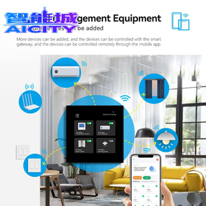 Sheng Qiong 2022 T8E Linux, Panel de Control Táctil de 4 <span class=keywords><strong>Pulgadas</strong></span>, Pantalla con Interruptor, Control Remoto, Panel de Control Inteligente para el Hogar Tuya con Alexa - Product Image 5
