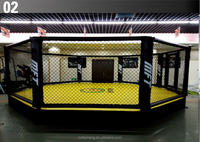 Panneaux de cage MMA multi-fonctions Filet de cage pour anneau de boxe pour solution de gymnastique