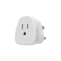 Adaptateur de voyage universel US vers INDE Adaptateur de prise Convertisseur de prise et de prise murale