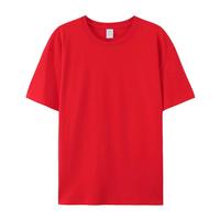 T-shirt unisexe 100% coton anti-plis, séchage rapide, coupe oversize, col rond, manches courtes, vierge pour impression personnalisée, 10 pièces/sac