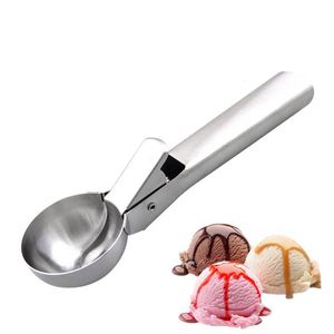 Cuillère à glace en acier inoxydable avec poignée confortable - Product Image 1