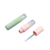Tube à lèvres vide personnalisé, conteneur cosmétique en plastique recyclable, impression sérigraphique, couleur personnalisée, logo laser DIY