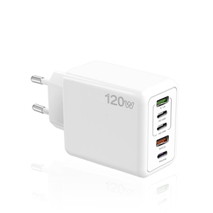 120W USB Loại C gan tường sạc năm 5 cổng du lịch <span class=keywords><strong>Power</strong></span> <span class=keywords><strong>Adapter</strong></span> nhanh xách tay điện thoại di động phí <span class=keywords><strong>Adapter</strong></span> Đối với Samsung S24 S25 - Product Image 1
