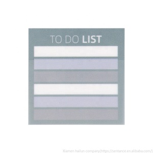 Sáng Tạo dính sinh viên <span class=keywords><strong>notepad</strong></span> thông tin tin nhắn cuốn sách trong suốt 4 cái/túi vật nuôi dính ghi chú sinh viên ghi nhớ miếng dán - Product Image 6