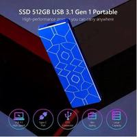 Disco Duro Externo SSD al por Mayor de Fábrica, USB3.1 Tipo-C, 512 GB, 1 TB, 2 TB, 4 TB, Disco Duro para Portátil