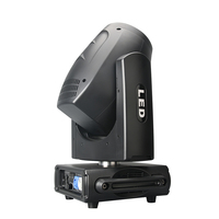 Projecteur LED professionnel 300W à tête mobile avec effets DMX512, prisme, frost et stroboscope pour discothèque, DJ, fête, scène, concert, église