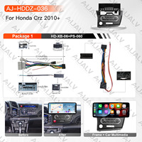 Autoradio d'usine 12,3 pouces RHD pour HONDA 2010+ CRZ, kits de panneaux de tableau de bord pour autoradio Android, accessoires écran Android
