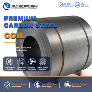 SS400 S235JR Shot Blasted <b>Pickled</b> and Oiled 100mm 2500mm Cutting EN 10025 Carbon Steel Coil for Construction - Product Image 1
