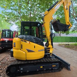 Presque neuf, durable, best-seller, mini-excavateur sur chenilles d'occasion SK55SRX de 5,5 tonnes, adapté à l'agriculture et aux travaux domestiques - Product Image 1