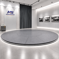 Plateforme tournante électrique pour véhicules avec moteur silencieux pour le stationnement en garage et l'exposition automobile