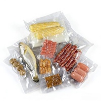 Sac sous vide composite transparent double couche pour cuisson et congélation