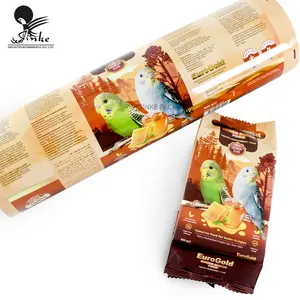 Customized Food High Quality Plastic Film Roll For Making Sachets For PET Food Packing