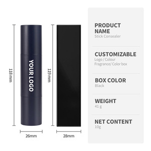 Toptan Özel Logo Baskılı Kapatıcı Stick, Nemlendirici Çatlama Yapmayan Sivilce Lekesi Kapatıcı Krem, Fırçalı - Product Image 6