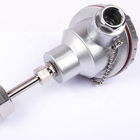MTS200 : Céramique 0-1300 ℃   Capteur de température haute précision IP65 étanche à l'eau K/S/PT100 avec tube en 316SS/304SS/INCONEL600/Corindon