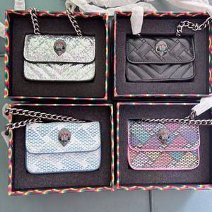 Mini Borsa Ricamata con Catena a Tracolla, Fodera in Nylon, Colori Vivaci - Product Image 5