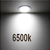 Plafonnier LED encastré 12 W 220 V, spots encastrés LED, luminaires de plafond LED, panneau lumineux, downlight LED