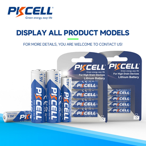 Batería de <span class=keywords><strong>Litio</strong></span> PKCELL de Alta Calidad AA 1200 2900 mAh FR6 FR03 LiFeS2 <span class=keywords><strong>AAA</strong></span> 1.5v para Juguetes - Product Image 2