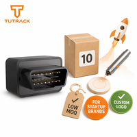 Traceur GPS OBD 4G Plug & Play à faible MOQ pour les startups, avec positionnement GPS/BDS/LBS en temps réel, géolocalisation, OEM/ODM et fonction antivol