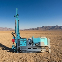 Foreuse hydraulique complète FEIDA 1000m, machine de forage rotative diesel 40-120 mm à télécommande pour l'exploitation minière