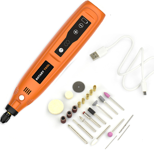 JANGKLIFE Mini Trapano Elettrico USB Ricaricabile, Set di Utensili Pratici Fai-da-Te, Strumenti Multiuso per Levigatura e Lucidatura a 8 Livelli - Product Image 1