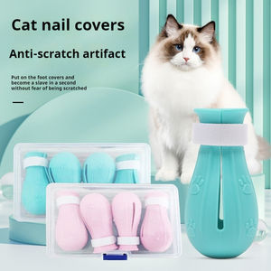 Protections anti-griffes pour chats, protège-griffes pour chats, protège-griffes pour animaux de compagnie, pour griffer et baigner, produit de toilettage pour chats - Product Image 2