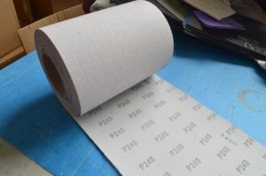 Rouleau <span class=keywords><strong>de</strong></span> toile abrasive à dureté moyenne SX827 Marque OEM Épaisseur 1 mm Largeur 1400 mm <span class=keywords><strong>Papier</strong></span> abrasif pour ponceuse - Product Image 3