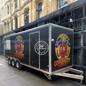 Camion de restauration rapide 2025, camion de crème glacée, remorque de barbecue mobile avec équipement de cuisine commercial - Product Image 2