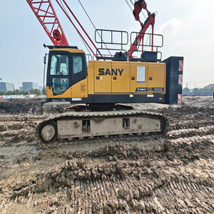 รถเครนตีนตะขาบมือสองสำหรับ Sany 55T 2019สภาพการทำงานที่ดีเยี่ยมส่วนประกอบเกียร์ของเครื่องยนต์สวยงามแบริ่งแกน - Product Image 4