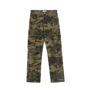 <span class=keywords><strong>2022</strong></span> Jean Homme Camo Boyfriend Jean Venta al por mayor <span class=keywords><strong>Moda</strong></span> Streetstyle Jeans Hombres - Product Image 1