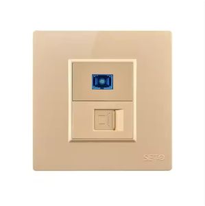 <span class=keywords><strong>Fibre</strong></span> optique Cat6 <span class=keywords><strong>Rj45</strong></span> <span class=keywords><strong>prise</strong></span> murale <span class=keywords><strong>prise</strong></span> réseau TV données murales Double <span class=keywords><strong>prise</strong></span> téléphone panneau en verre trempé <span class=keywords><strong>prise</strong></span> murale nette - Product Image 3