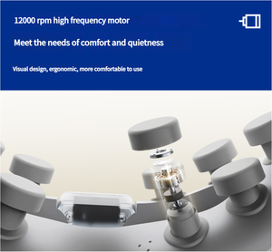 Dispositivo per massaggio oculare a vapore con atomizzazione, pressione sui punti di agopuntura per rilasciare e alleviare la pressione oculare, massaggiatore per occhi con modalità nebulizzatore. - Product Image 5