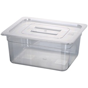 Food Storage Container Rectangle Plastic With Lid Stackable Freshness Preservation Fridge Use - Product Image 1