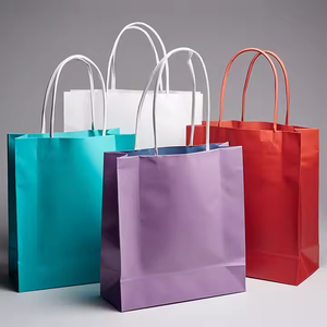 Tùy Chỉnh Dùng Một Lần Kraft Quà Tặng Giấy Bao Bì Túi Với <span class=keywords><strong>Logo</strong></span> In Ấn Cho Bánh Pizza Sữa Sushi Thạch Salad Và Nhai Kẹo Cao Su - Product Image 3