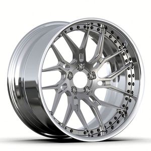 Rines KLS de Cinco Radios, 2 Piezas, Forjados, 5X112, 19, 20, 22, 23 Pulgadas para Corvette ZR1 C7 C6 Z06, Ferrari F12 TDF 458 Granturismo - Product Image 1