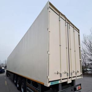 Semi-remorque Chitu 3 essieux, 60 tonnes, type fourgon fermé en acier, pour marchandises sèches, charge utile maximale de 70 000 kg, à vendre - Product Image 6