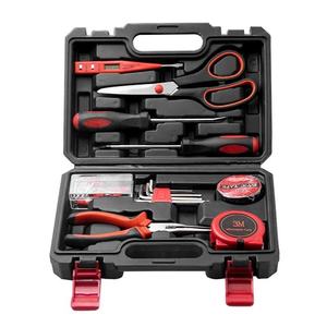 Kit di strumenti di riparazione di emergenza da 16 pezzi Kit di riparazione generale All-in-one cassetta degli attrezzi per la riparazione urgente di manutenzione di base - Product Image 1
