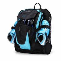 Sac à dos de patinage à roulettes en gros, sac de patinage de vitesse en tissu Oxford épaissi avec compartiment pour casque et poches latérales, 3 couleurs